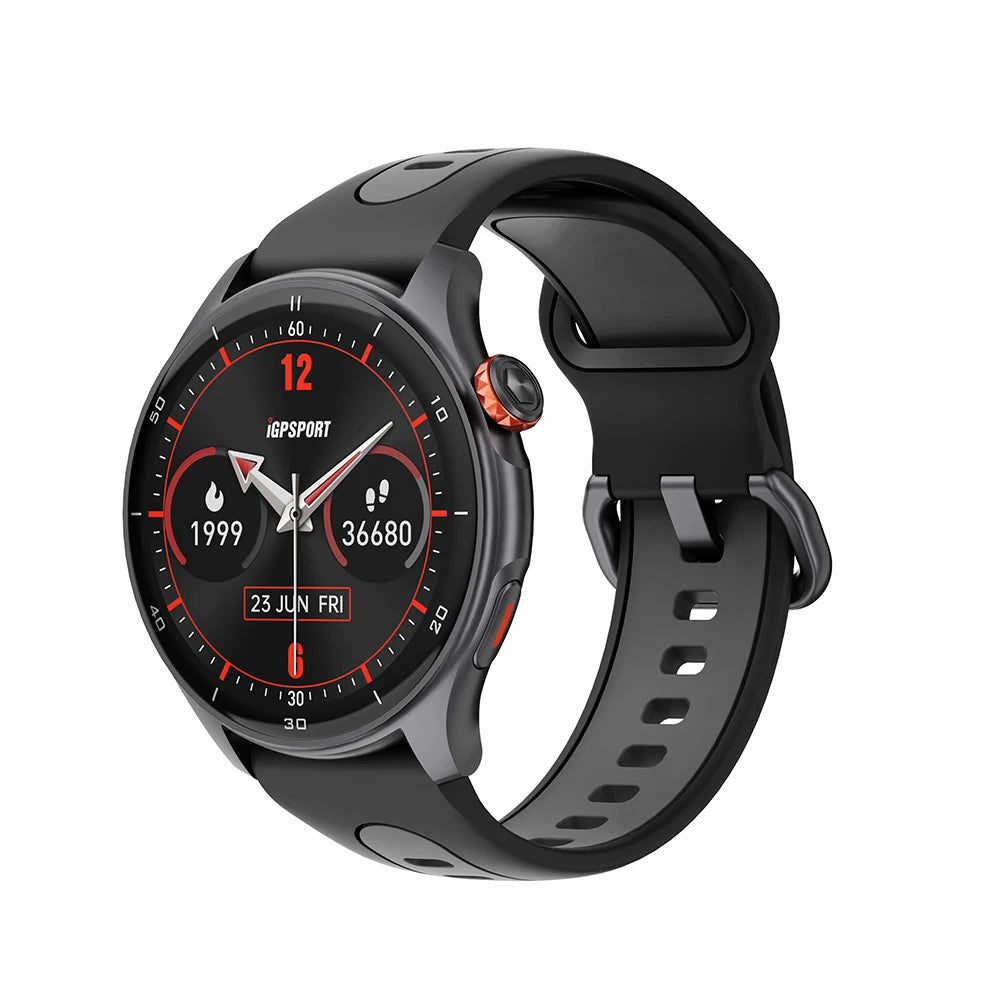 zegarek IGPSPORT LW10 Smart Sport Watch Blood Oxygen Heart Rate Sensor Bracelet Fitness Monitor Digital Watch GPS Cycling Outdoor Sports